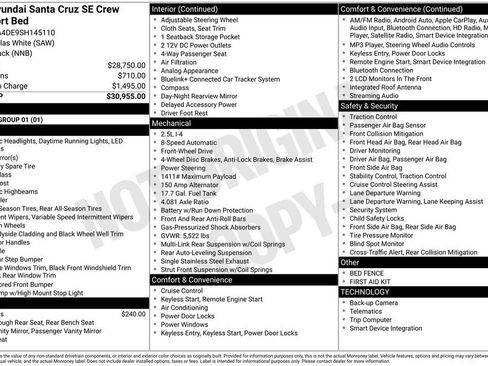 Used 2025 Hyundai Santa Cruz SE FWD image 7