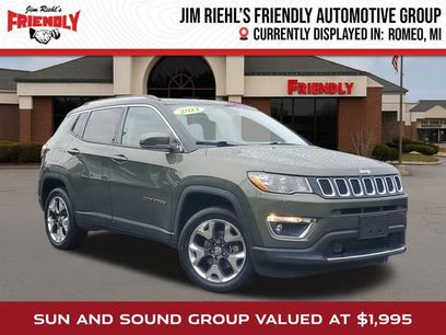 Used 2021 Jeep Compass Limited w/ Sun and Sound Group
