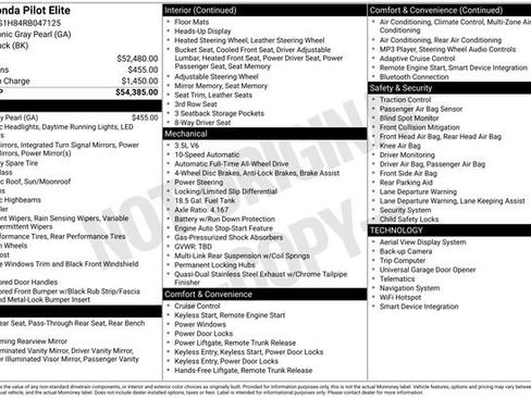 Used 2024 Honda Pilot Elite image 4