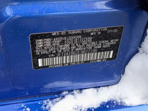 Used 2020 Subaru WRX Premium w/ Performance Package image 25