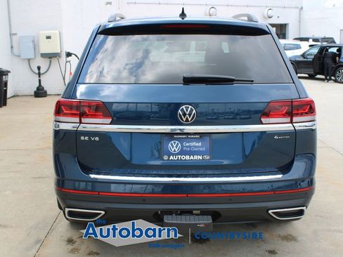 Certified 2023 Volkswagen Atlas SE w/ Black Wheel Package AWD/4WD image 5