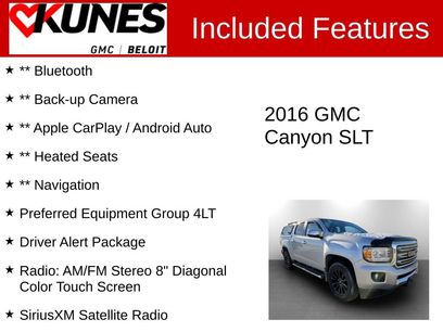 Used 2016 GMC Canyon SLT w/ Driver Alert Package