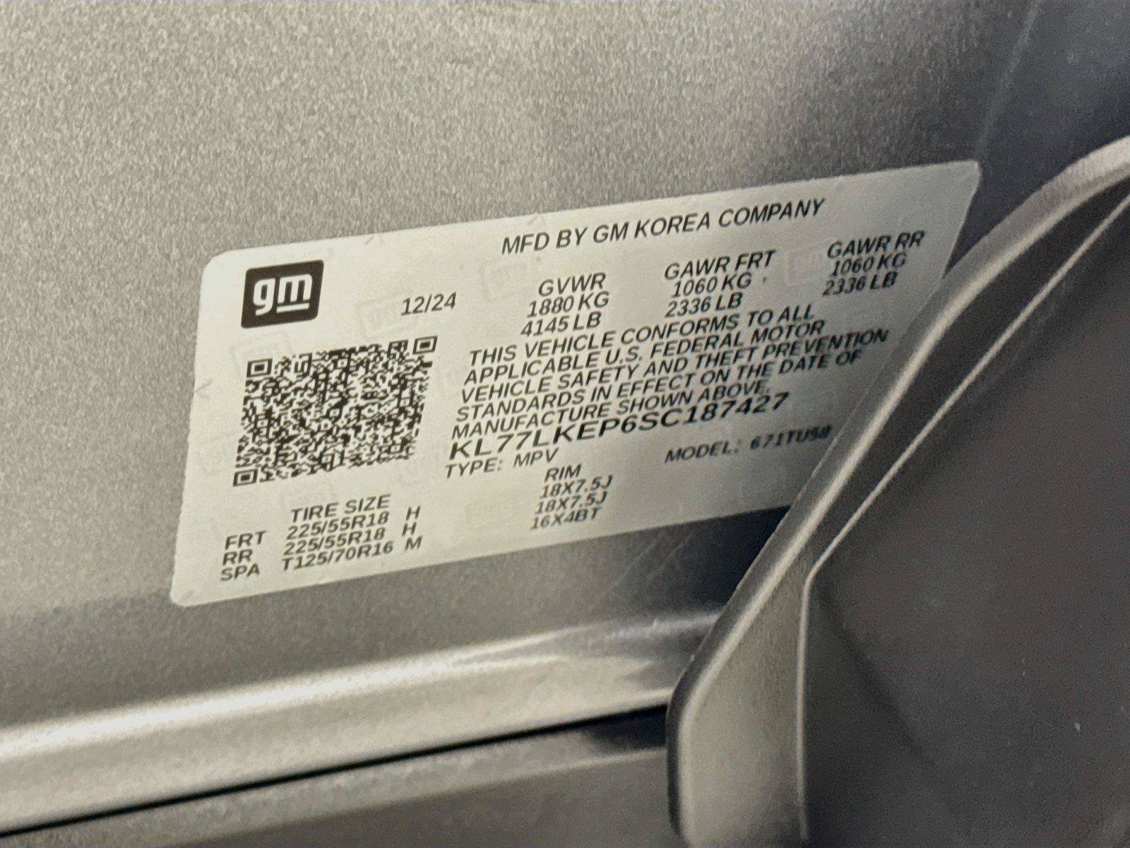 Used 2025 Chevrolet Trax ACTIV w/ Sunroof Package FWD image 30