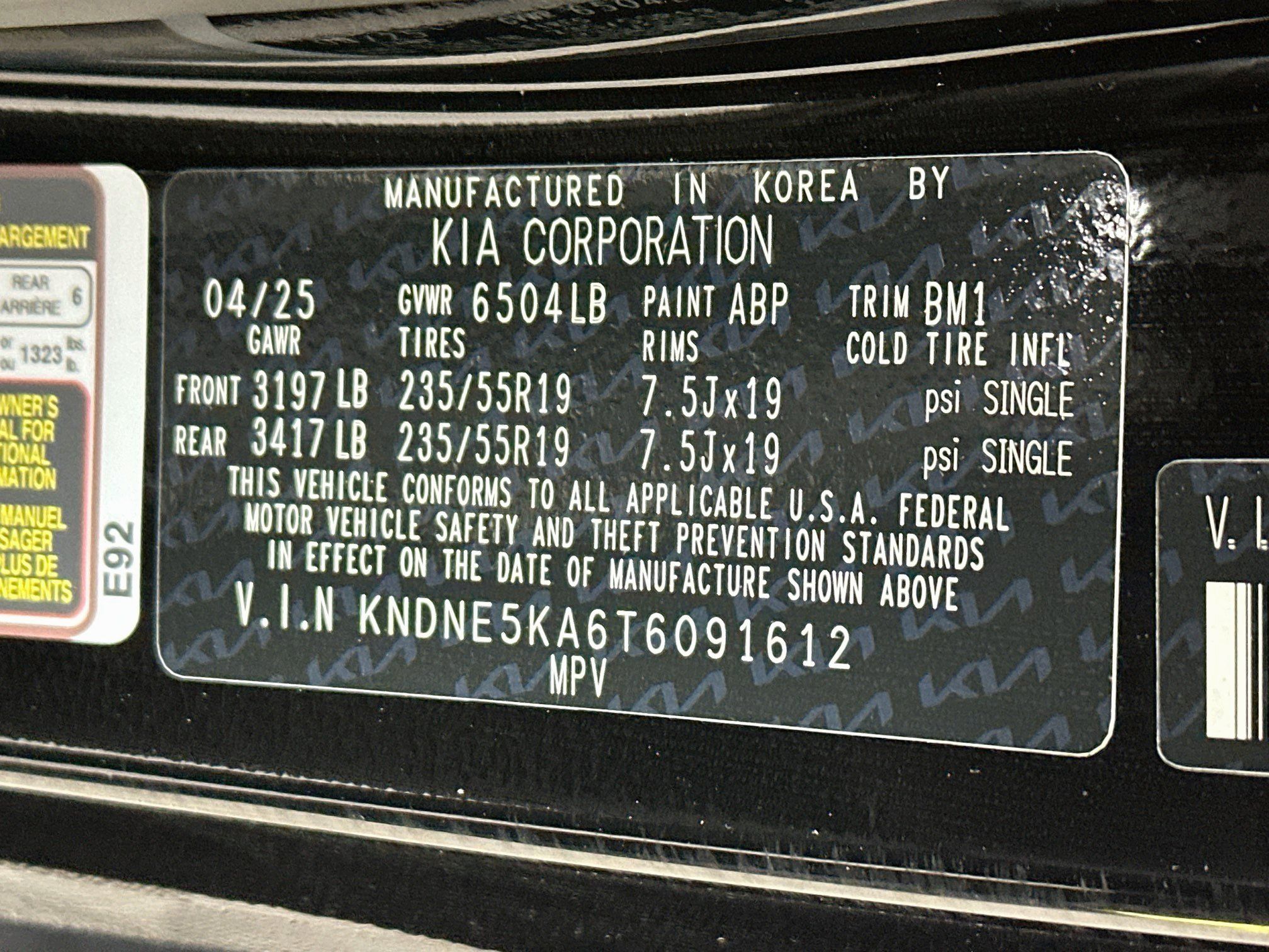 Certified 2026 Kia Carnival SX FWD image 34