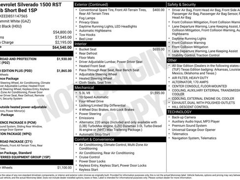 Certified 2025 Chevrolet Silverado 1500 RST image 4