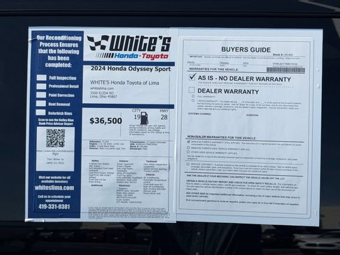 Used 2024 Honda Odyssey Sport image 33