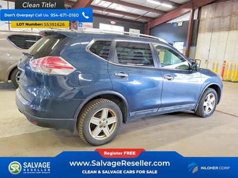 Used 2015 Nissan Rogue SL w/ SL Premium Package AWD/4WD image 4