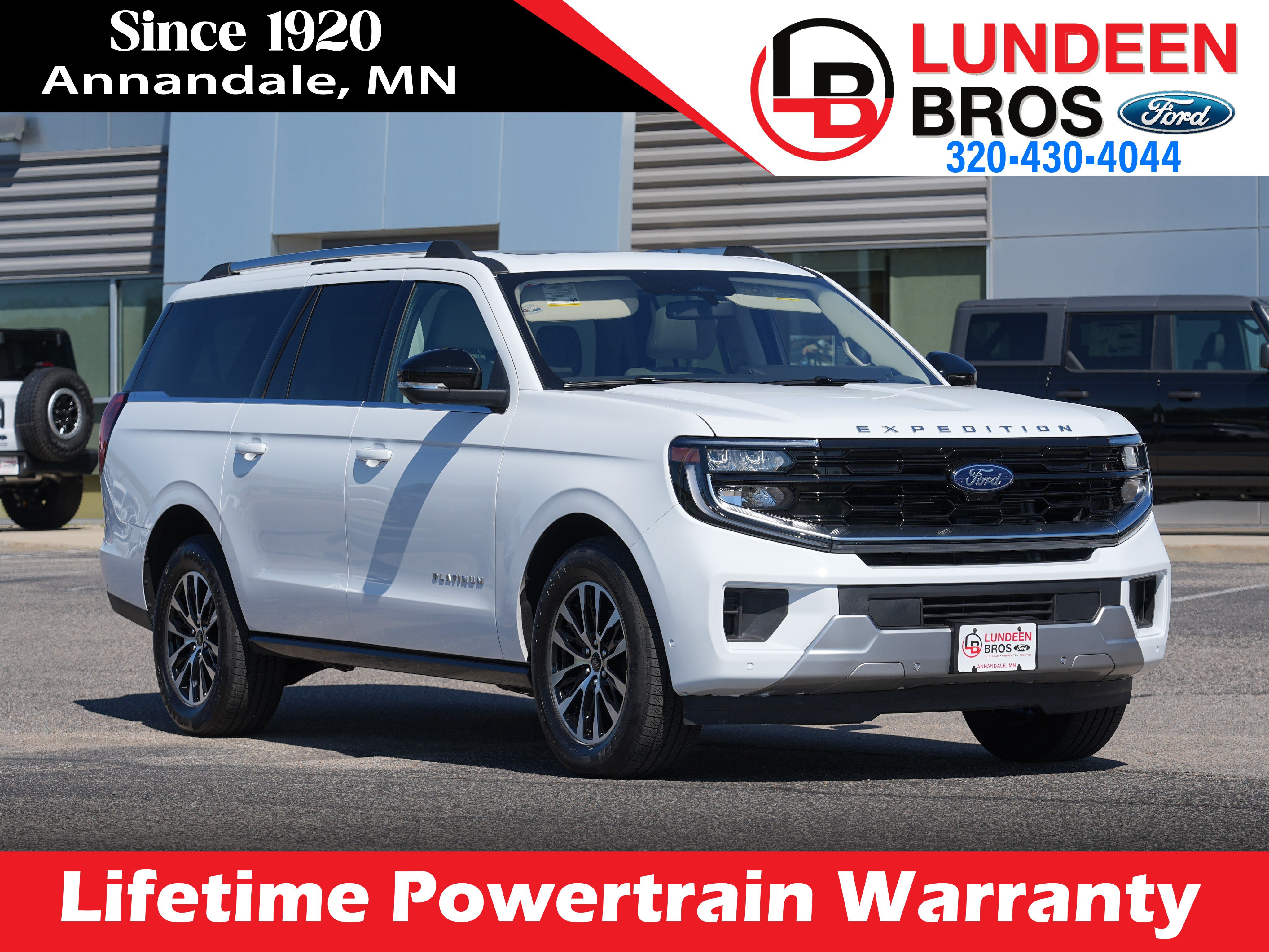 Used 2025 Ford Expedition Max Platinum AWD/4WD image 1