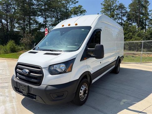 Used 2020 Ford Transit 350 148 High Roof Extended DRW w/ Load Area Protection Package RWD image 3