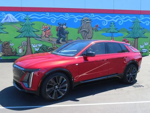Used 2024 Cadillac Lyriq Sport w/ Nappa Leather Package RWD image 3