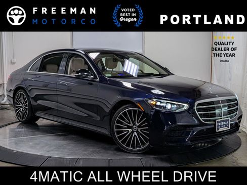 Used 2022 Mercedes-Benz S 500 4MATIC image 1