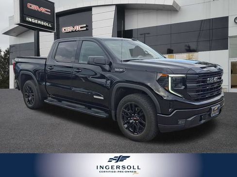 Used 2024 GMC Sierra 1500 Elevation w/ LPO, Elevation Black Package AWD/4WD image 1