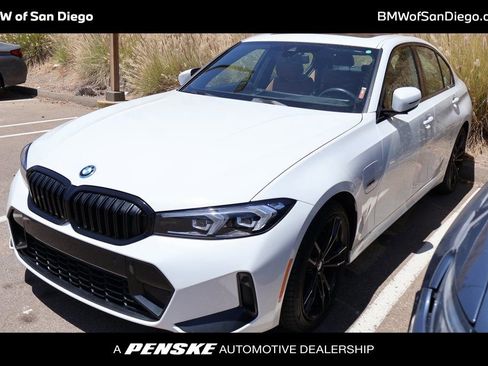 Certified 2023 BMW 330e w/ M Sport Package RWD image 1