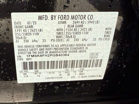 Used 2023 Ford Explorer Limited image 44