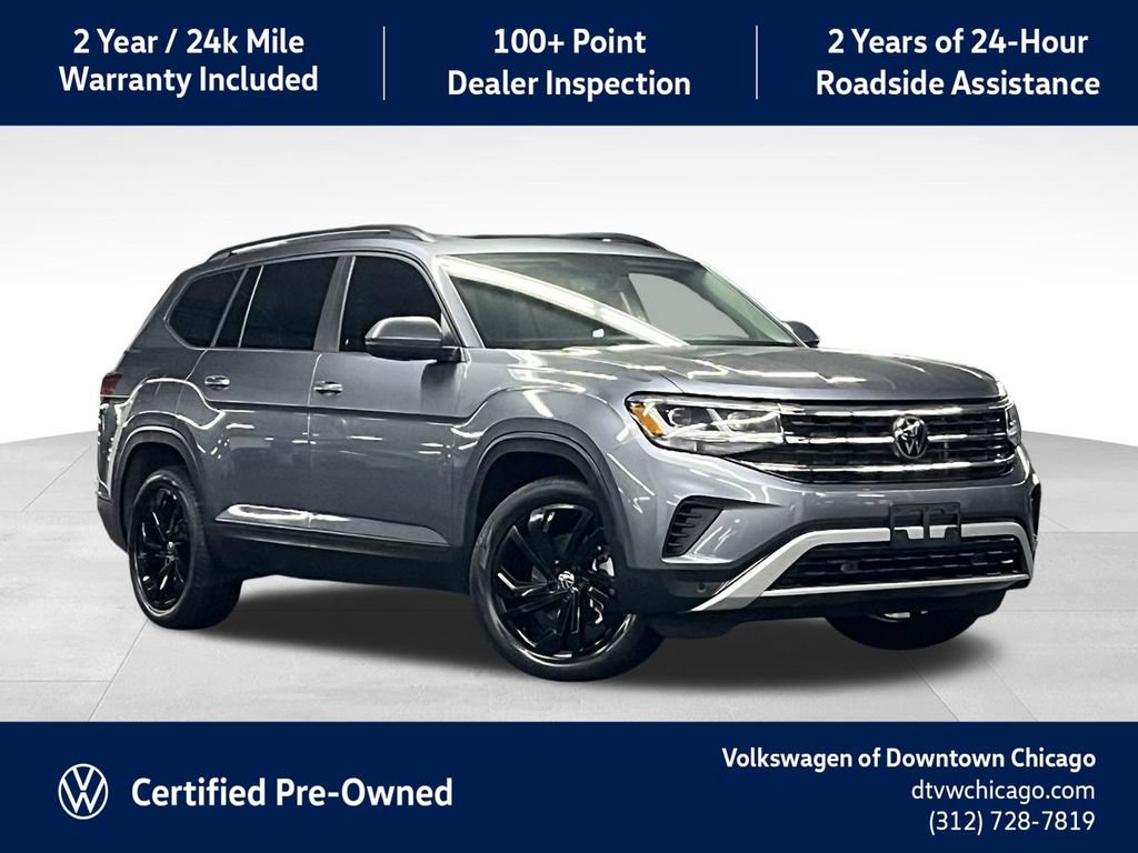 Used 2023 Volkswagen Atlas SE w/ Panoramic Sunroof Package AWD/4WD 360° Tour