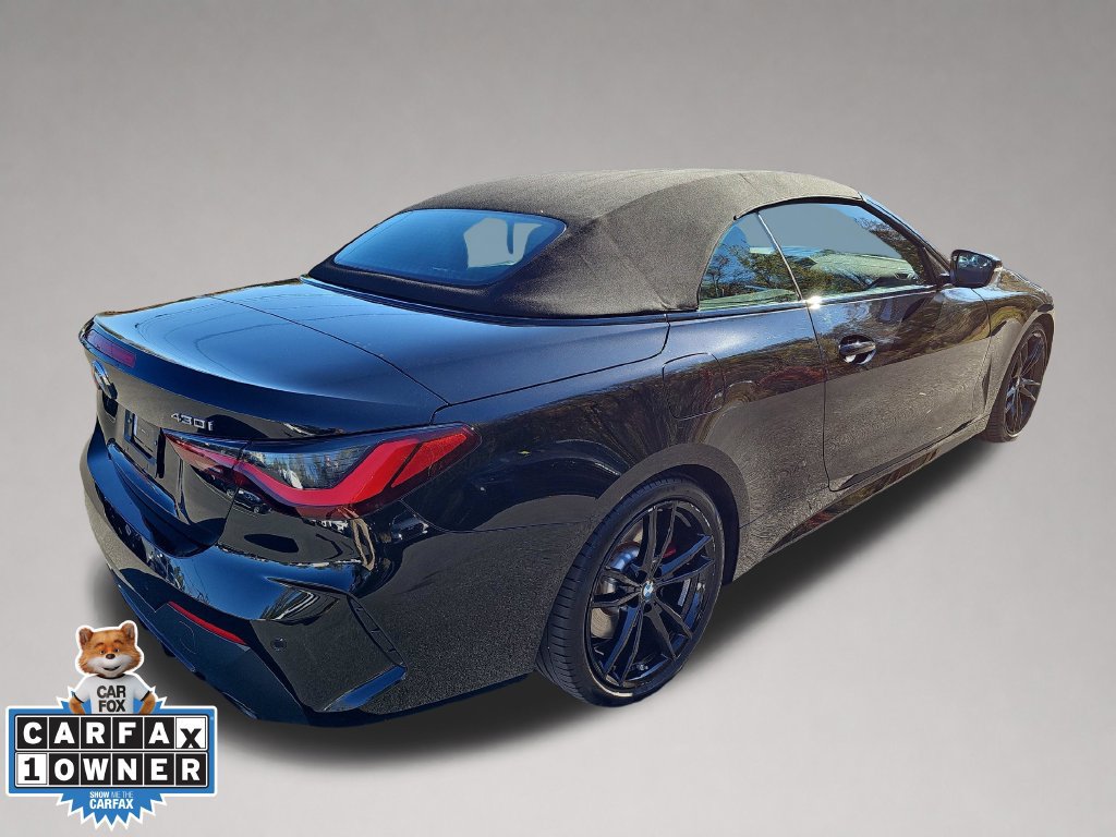 Certified 2024 BMW 430i Convertible w/ M Sport Package RWD image 4