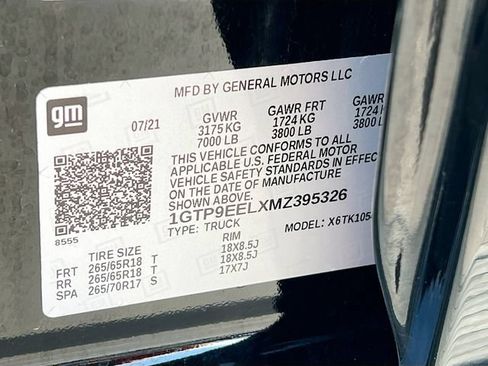 Used 2021 GMC Sierra 1500 AT4 AWD/4WD image 13