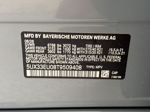 New 2026 BMW X5 M60i w/ Executive Package AWD/4WD image 26