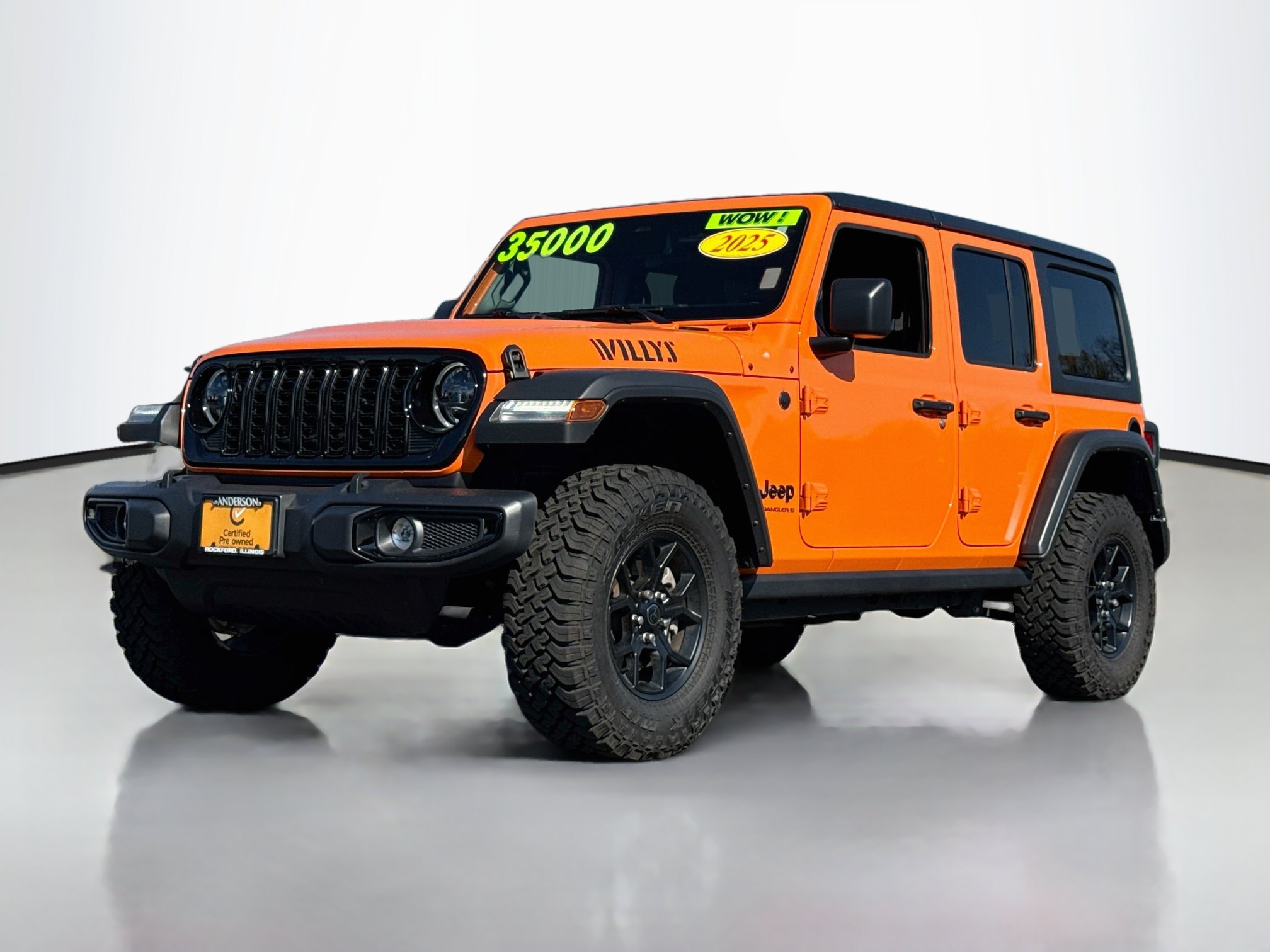 Used 2025 Jeep Wrangler Unlimited Sport AWD/4WD image 3