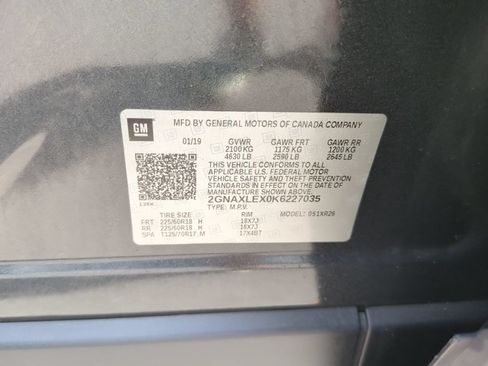 Used 2019 Chevrolet Equinox LT FWD image 22
