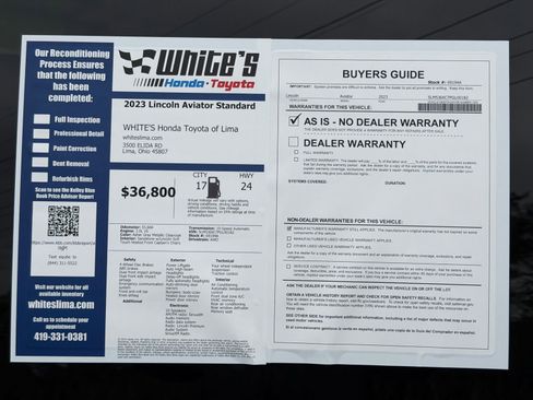 Used 2023 Lincoln Aviator AWD w/ Elements Package image 33