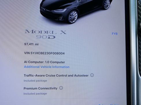 Used 2016 Tesla Model X 90D AWD/4WD image 18