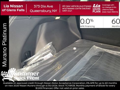 New 2026 Nissan Murano Platinum w/ Cargo Package AWD/4WD image 34