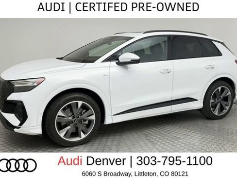 Used 2024 Audi Q4 e-tron Prestige w/ Black Optic Package AWD/4WD image 6