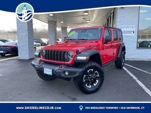 Used 2025 Jeep Wrangler Unlimited Rubicon AWD/4WD image 1