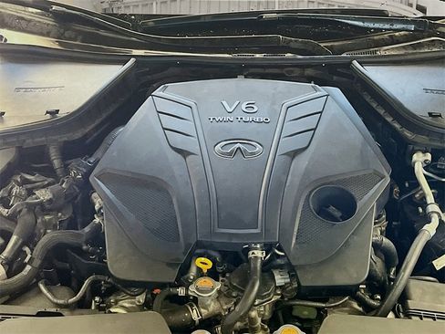 Used 2024 INFINITI Q50 Red Sport 400 w/ Black Opal Edition image 32