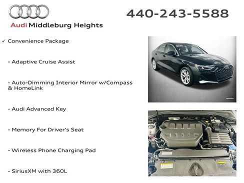 Certified 2026 Audi A3 2.0T Premium w/ Convenience Package AWD/4WD image 6