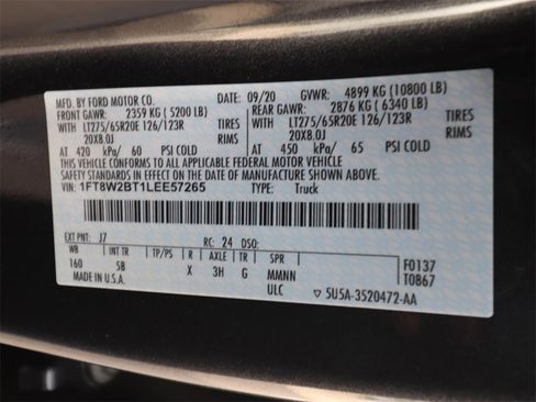 Certified 2020 Ford F250 Lariat w/ Lariat Ultimate Package image 24