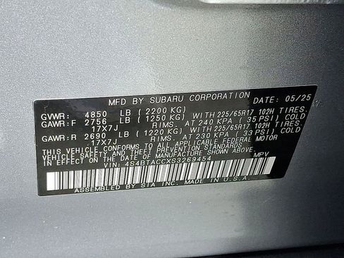 New 2025 Subaru Outback Premium w/ Popular Package #1A image 18