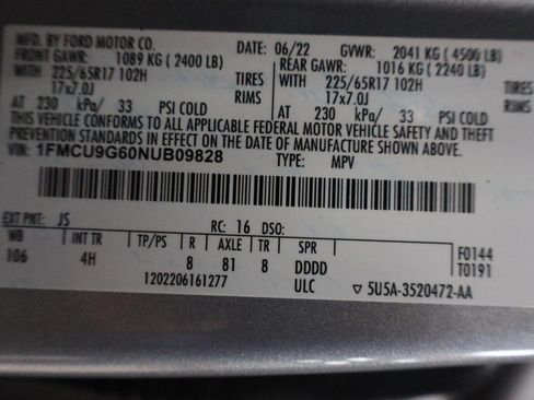 Used 2022 Ford Escape SE AWD/4WD image 20