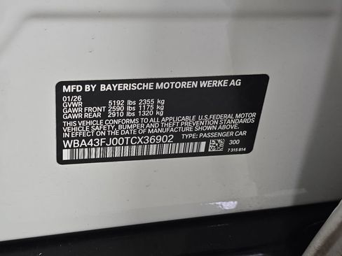 Used 2026 BMW 530i w/ M Sport Package RWD image 34