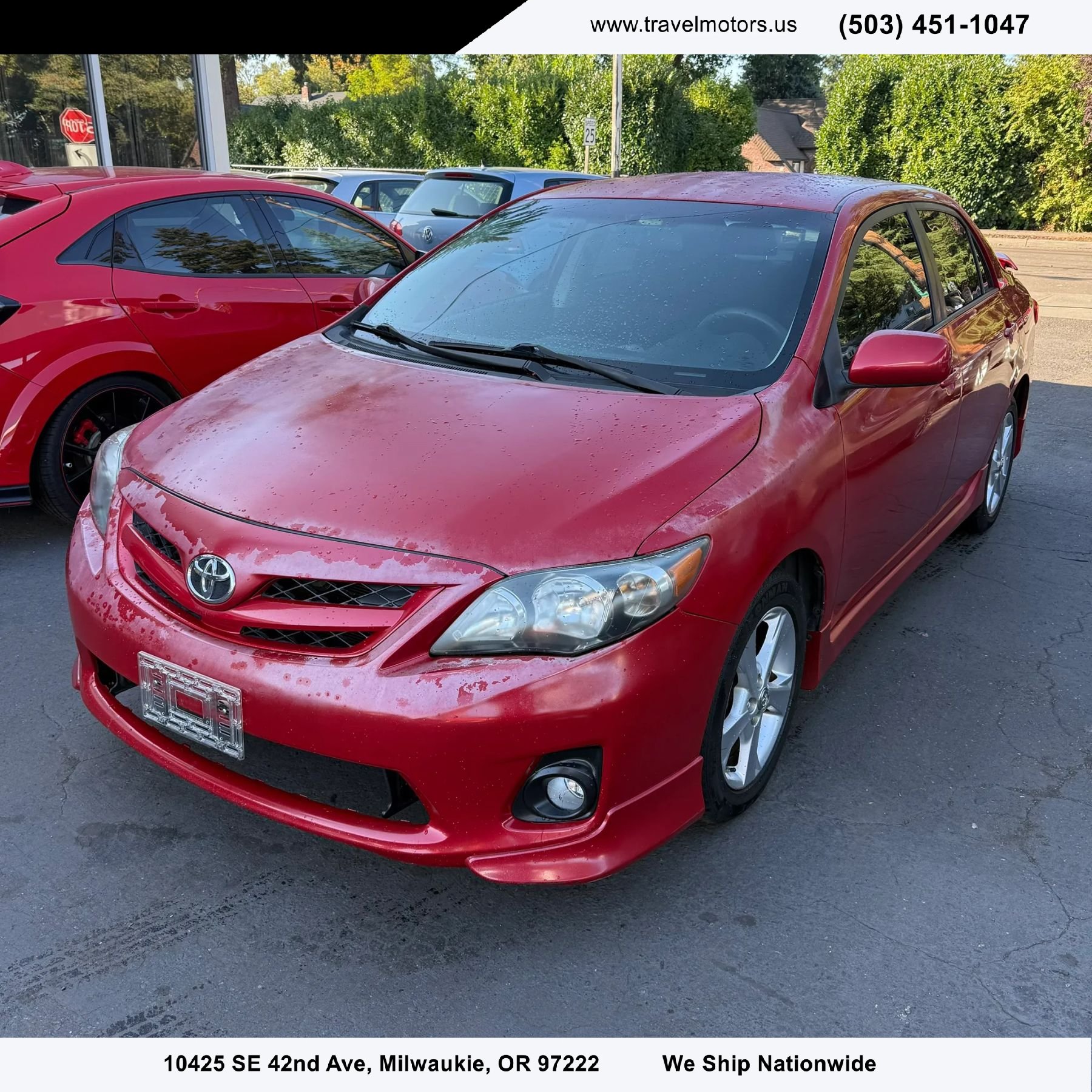 Used 2011 Toyota Corolla S FWD image 1