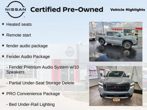 Used 2023 Nissan Frontier PRO-4X w/ Pro Convenience Package AWD/4WD image 10