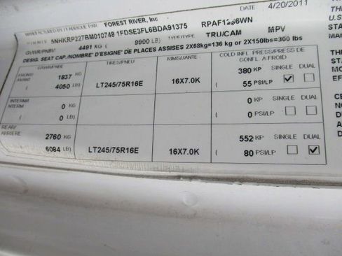 Used 2011 Ford E-350 and Econoline 350 Super Duty w/ PWR Locks & Windows Group image 12