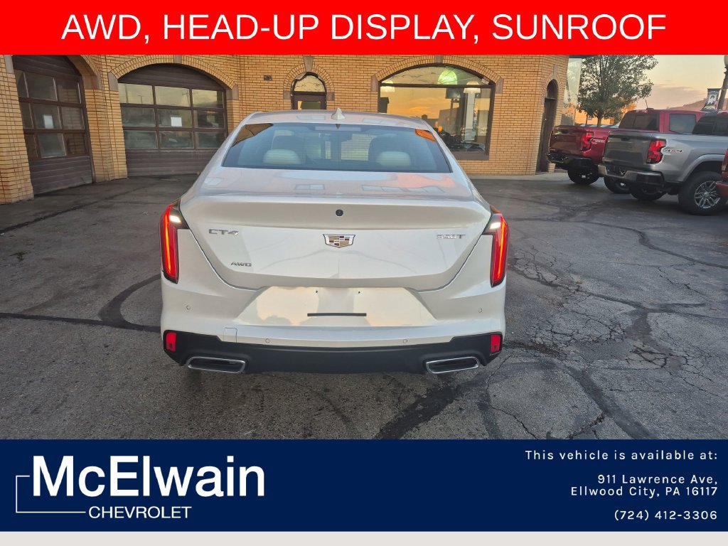 Used 2024 Cadillac CT4 Premium Luxury w/ Technology Package AWD/4WD image 14
