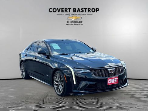Certified 2023 Cadillac CT4 V Blackwing w/ LPO, Bronce Accent Package RWD image 7