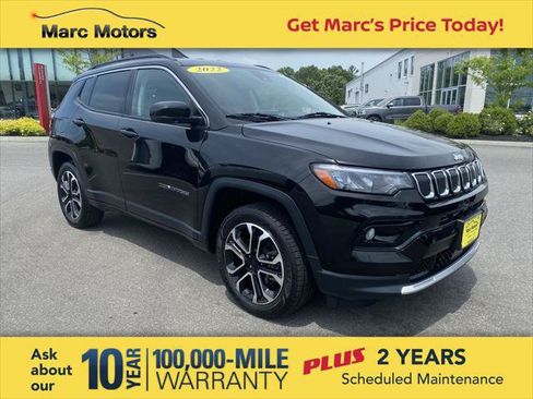 Certified 2022 Jeep Compass Limited AWD/4WD image 1