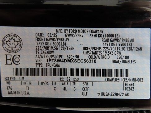 Used 2025 Ford F450 Platinum w/ Platinum Plus Package AWD/4WD image 82