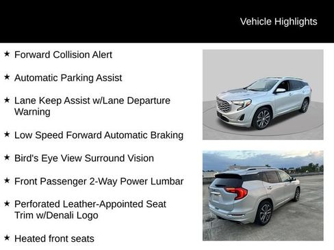 Used 2018 GMC Terrain Denali w/ Advanced Safety Package AWD/4WD image 16