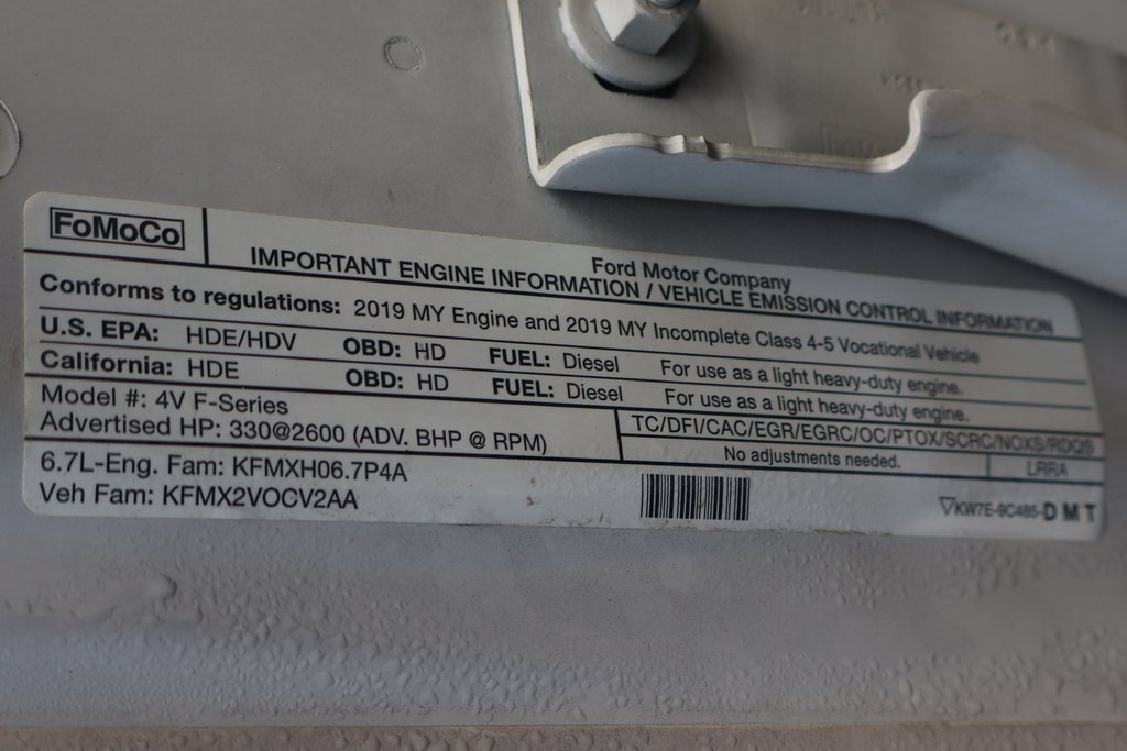 Used 2019 Ford F550 2WD Regular Cab Super Duty image 14