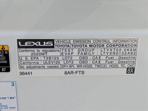 Used 2020 Lexus NX 300 F Sport w/ F Sport Comfort Package image 23