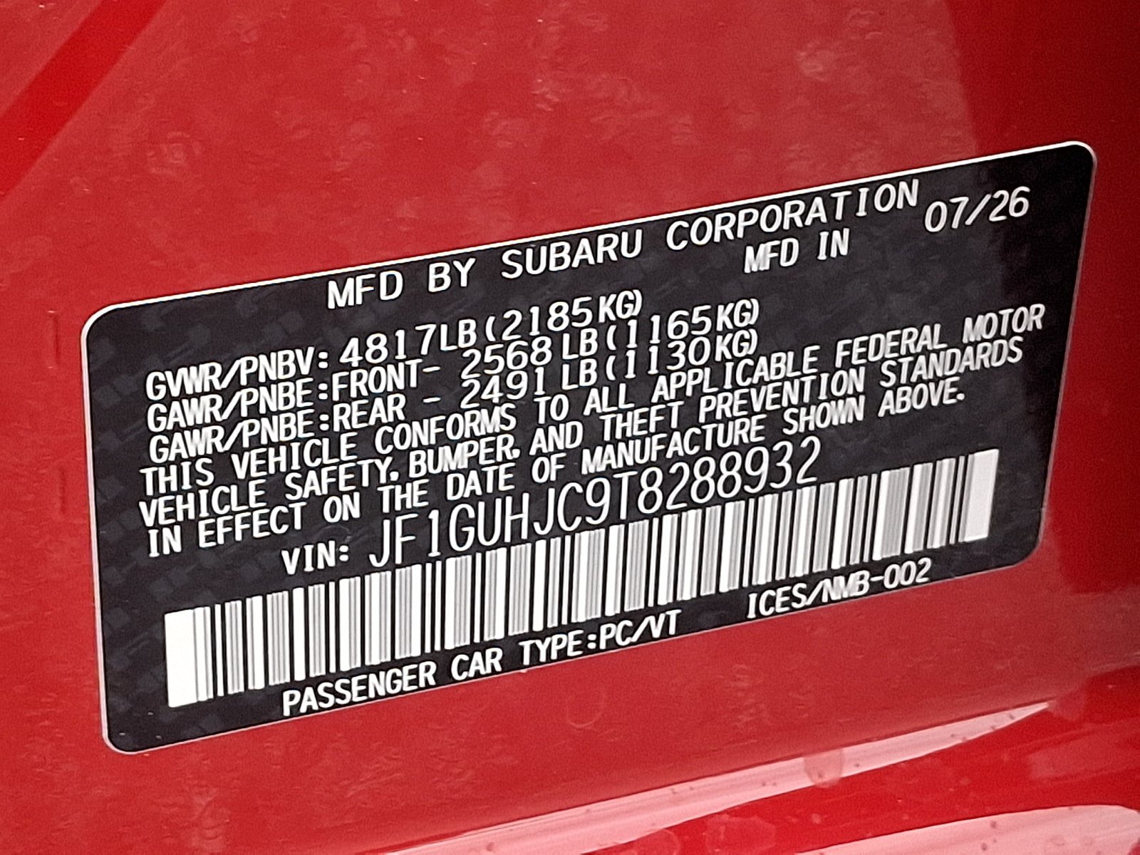 New 2026 Subaru Impreza RS AWD/4WD image 17