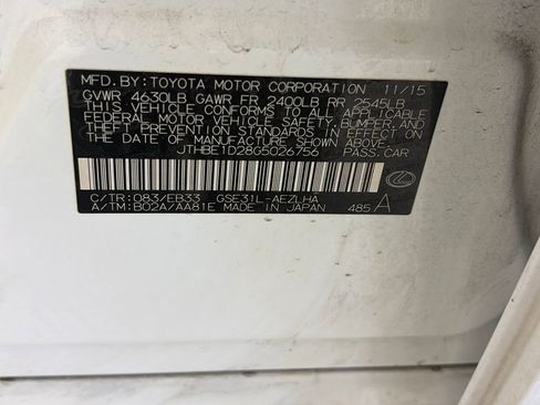 Used 2016 Lexus IS 350 w/ F Sport Package image 9