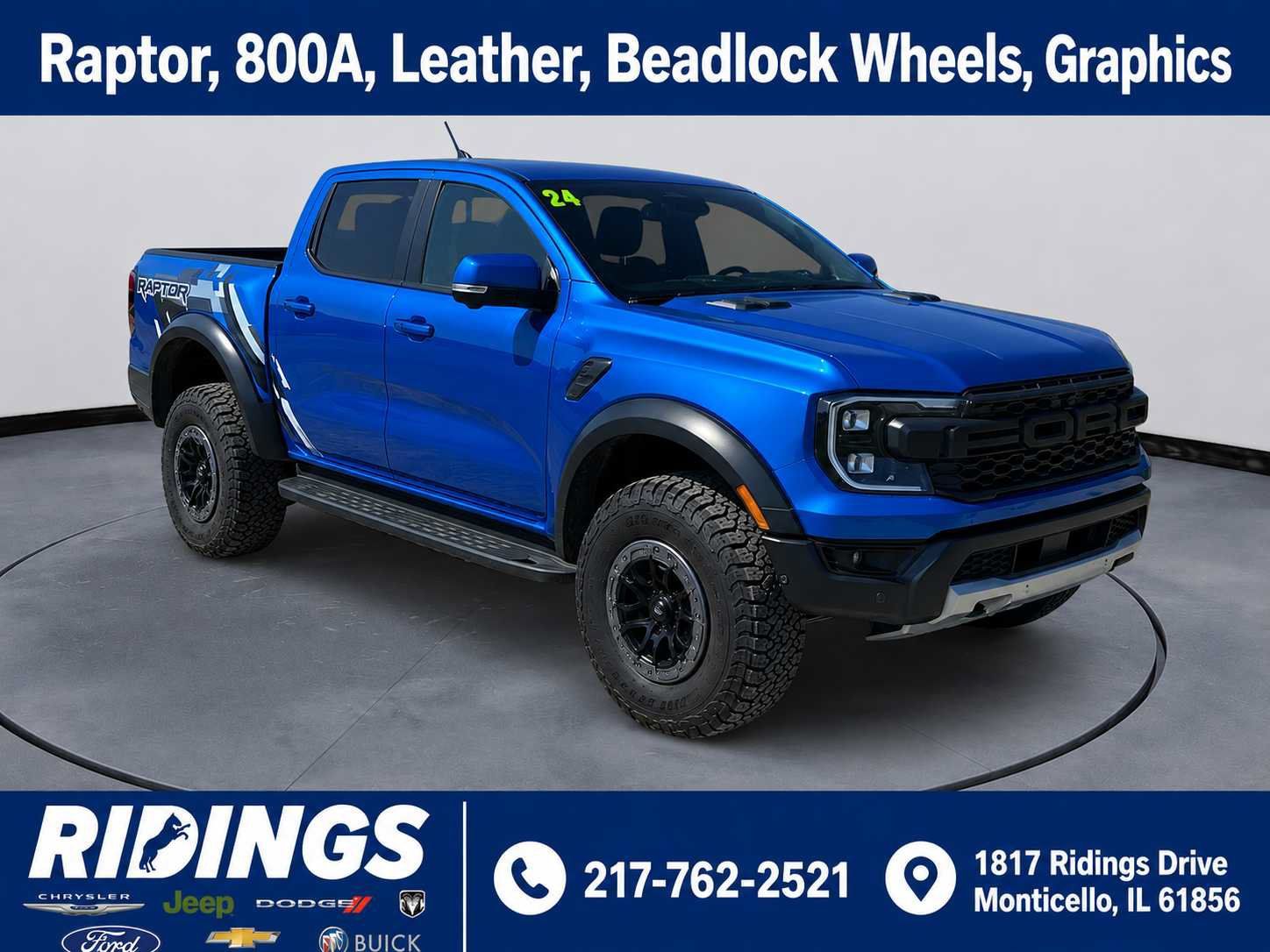 Used 2024 Ford Ranger Raptor AWD/4WD image 1
