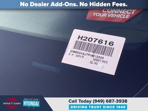 Certified 2023 Hyundai Santa Fe SEL w/ Premium Package FWD image 42