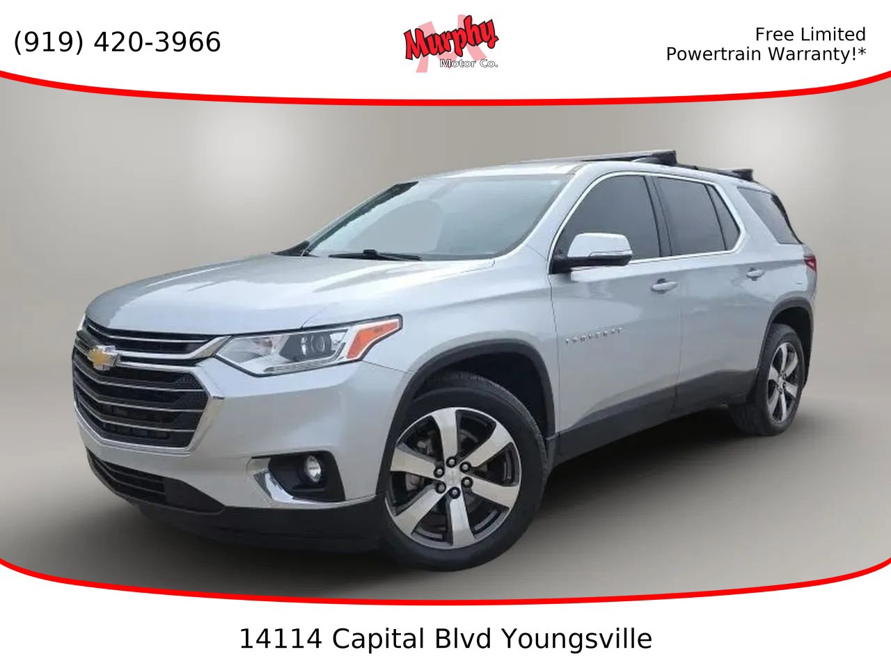 Used 2019 Chevrolet Traverse LT w/ LT Premium Package AWD/4WD image 1
